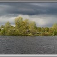 panorama of Lower Vig river, Беломорск