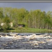 Panorama of Lower Vig river (1) р. Нижний Выг, Беломорск