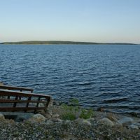 На берегу озера Среднее Куйто - On a shore of Srednee Kuyto lake, Калевала