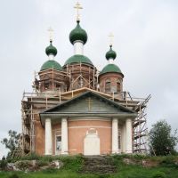 The orthodox cathedral of Olonets (Aunuksenkaupunki), Олонец