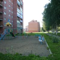 Детская площадка у дома №34 в г. Анжеро-Судженск, Анжеро-Судженск