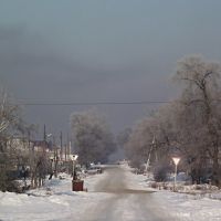 дымовая завеса г.Белово, вид с ул.Коммунистическая, Белово