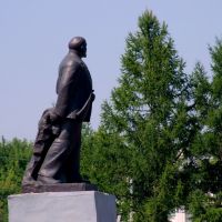 В. И. Ленин на центральной площади Гурьевска, Гурьевск
