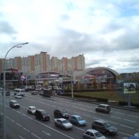 Вид от Цирка на ТЦ "3й Променад", Кемерово