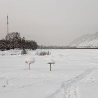 Зимний пляж, Междуреченск