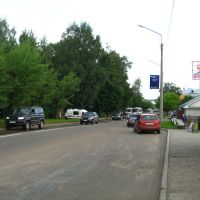Улица Ленина у рынка, Кирово-Чепецк