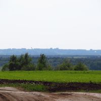 Вид в сторону северной части Кирова, Нововятск