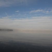 Туман над прудом, Омутнинск
