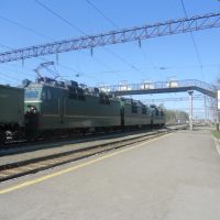 Электровоз переменного тока ВЛ80С(СМЕ) на станции Фаленки, Фаленки