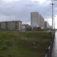 Воркута панорама города с моста, Воркута