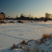 Замёрзшее озеро п. Заречье, Сыктывкар