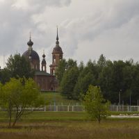 Temple in Volgorechensk, July-2009, Волгореченск