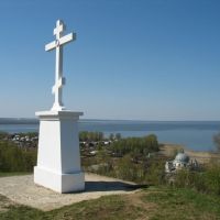 Поклонный крест на Шемякиной горе в память трагических событий Смутного времени., Галич