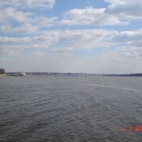 Brige across Volga river, Кострома