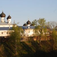 Макарьев. Вид монастыря с северо-запада, Макарьев