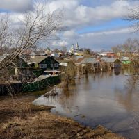 Весенний паводок на р.Нерехте в г.Нерехта 19 - 22 апреля 2013 года..., Нерехта