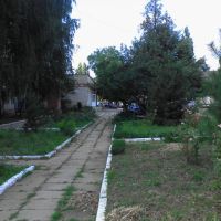 The hospital. Courtyard. July 2013. / Больничный двор. Июль 2013., Ахтырский