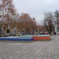 Lenin Avenue in Belorechensk, Белореченск