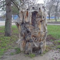 Hand work in Central Park - Belorechensk, Белореченск