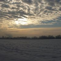 Зимний Краснодар, около Прогресса..., Калинино