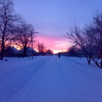 Зимний вечер, Калининская