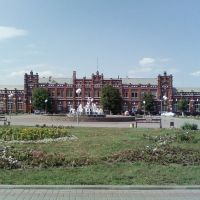 Russia, Krasnodar area, Kropotkin, Railway station, Кропоткин