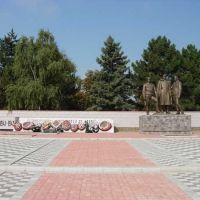 Мемориал памяти погибшим станичникам.II Мировая,Афганистан,Чечня..., Тбилисская
