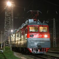 Electric locomotive VL80T-1860 on station Tikhoretckaya, Тихорецк