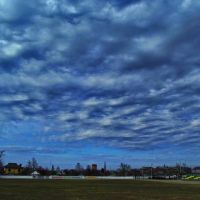 Небо над стадионом...The sky above the stadium, Усть-Лабинск