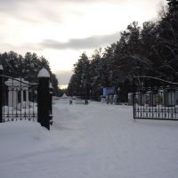 Железногорск, вход в городской парк, Железногорск