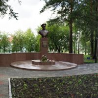 Памятник П.Т. Штефану (открыт 10 августа 2012 г.), Железногорск