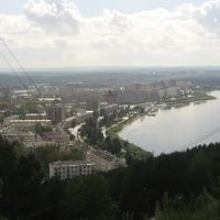 Вид с горы, Зеленогорск