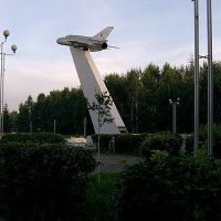 Монумент. Самолет, Ачинск