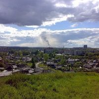 Вид на город с Березовой рощи, Ачинск