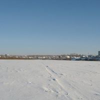 Вид на город с р.Чулым, Ачинск