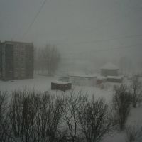 Вид на двор. ЮВР, Ачинск