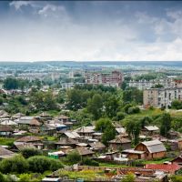 Вид на старый город, Ачинск
