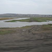 река Кача вне русла, Емельяново
