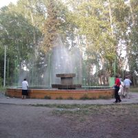 Фонтан в Парке Культуры и Отдыха Железнодорожников, Иланский