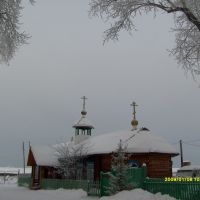 Kazachinskoye, Krasnoyarsk Territory, the temple of the Holy Trinity, Казачинское
