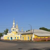 Cathedral of the Transfiguration of Jesus and former charity building, Минусинск