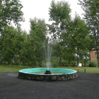 фонтан в парке отдыха, Новоселово