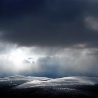 Снежный заряд над Полканским хребтом(A snow charge over Polkan  ridge), Северо-Енисейский
