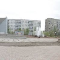 Панорама центральной площади Сосновоборска, Сосновоборск