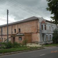 Разрушенный Дом пионеров, вид сбоку, Льгов
