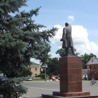 Поныри. Гл. площадь. Памятник Ленину, Поныри