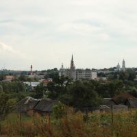 Вид на город от монастыря, Рыльск