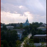Рыльск. Вид на Церковь Вознесения Господня, Рыльск