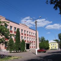 Lenina str., Sudzha city hall (Администрация Суджи, ул. Ленина), Суджа