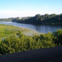 река Матыра под городом Грязи, Грязи
